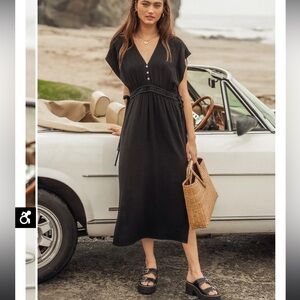 BOHME Fern Midi Dress - medium